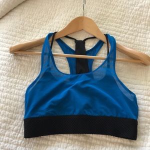 Blue Alo Sports Bra